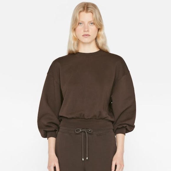 Frame balloon sleeve sweatshirt S New - Picture 5 of 16